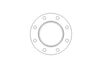FLANGE DN80 ISO FORM R 1.4539