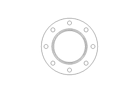 FLANGE   DN80 ISO FORM V 1.4539