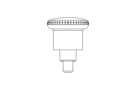 Rastbolzen D6 M10x1 St