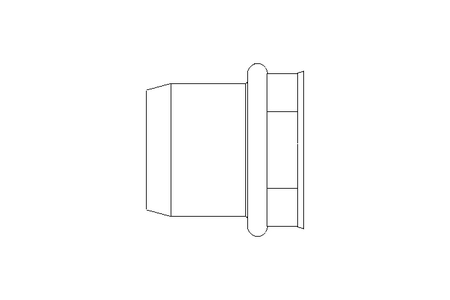 Bucha roscada para solda ponto M8x11