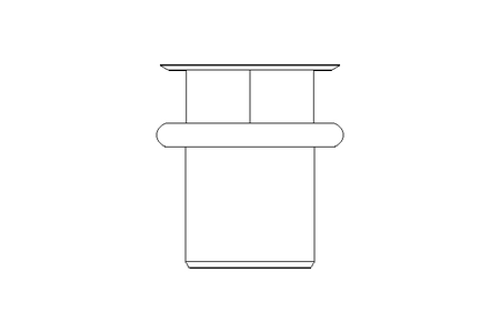 Tuerca remachable ciega M8x11x17,4 A2