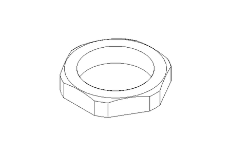 Porca plastica PG 21