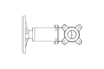 Knife gate valve