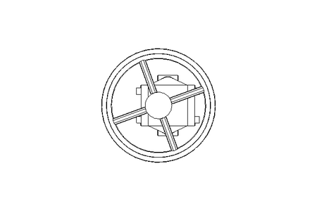 Knife gate valve