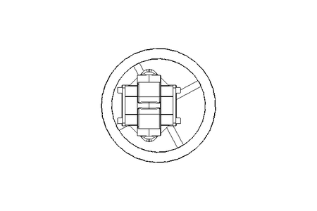 Knife gate valve