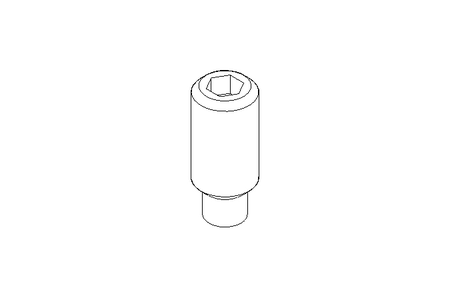 Parafuso sem cabeça M6x14 A2 DIN915