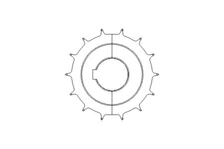 Roda dentada para corrente 2251