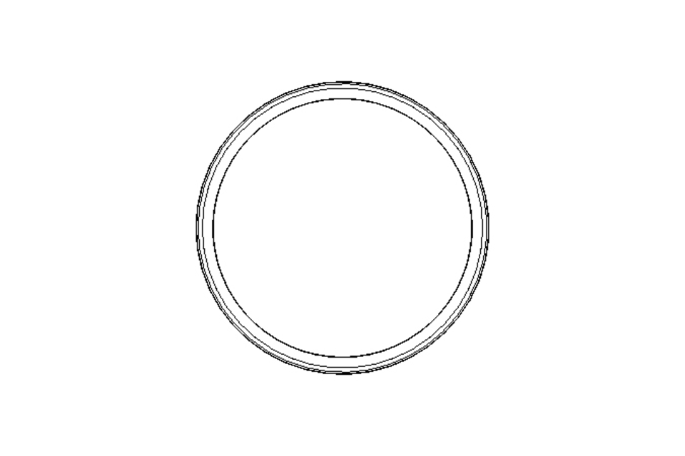 GLYD sealing ring PG 59.5x67x3.8 PTFE