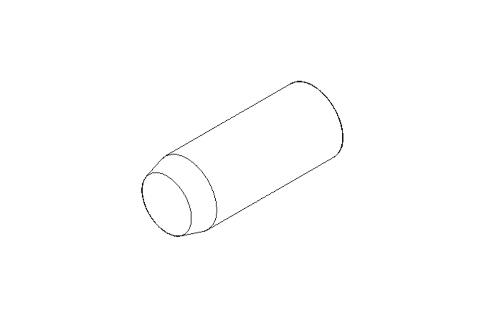 Zylinderstift ISO 2338 1,5 m6x4 A2
