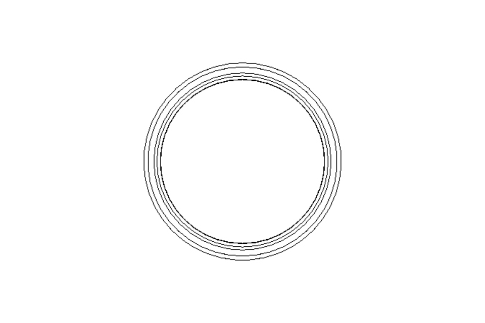 Wiper ring ASOB 40x48x7 HNBR