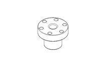 Гайка с резьбой LH TR16x4 PA