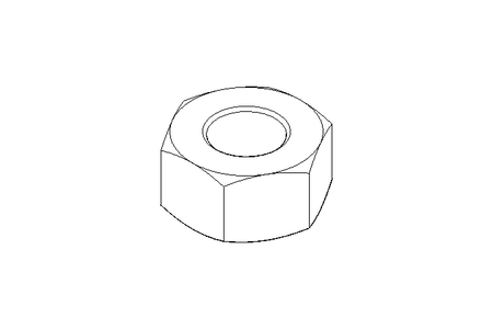 Hexagon nut M10 A4 DIN934