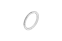 Sealing ring TVY 150x164x9.5 PTFE