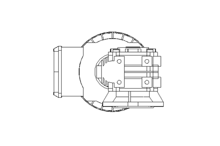 Motor engrenagem sem fim 0,55kW 74 1/min