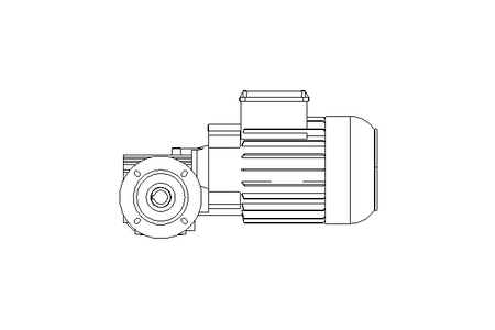 Worm gear motor 0.55kW 104 1/min