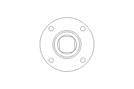 Universal joint shaft D=90 L1=235 L2=275