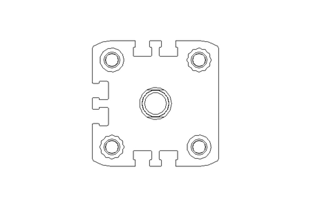 Doppelt wirkender Zylinder D32 Hub50