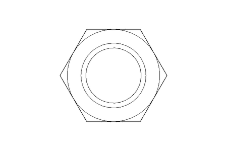 Hexagon nut M16x1.5 A2 DIN985