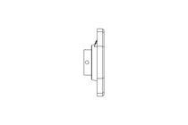 Flange bearing PCST AH23 40x156x45.6