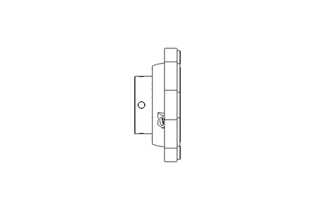 Flange bearing PCST AH23 40x156x45.6