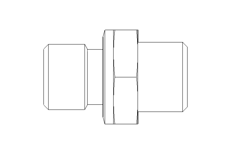 Connecting piece L 8 G1/4