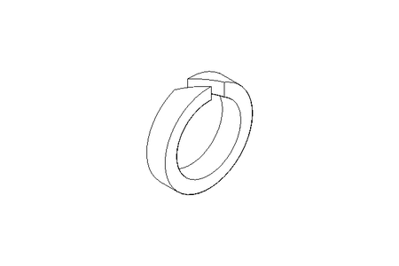 Направляющее кольцо GR 14x19x4 PTFE