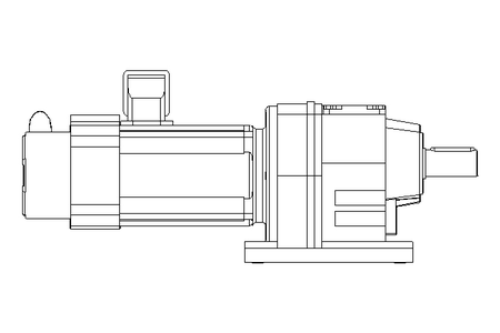 Stirnradgetriebemotor 9,5 Nm