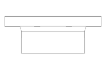 FLANGE DN100 ISO FORM R 1.4539