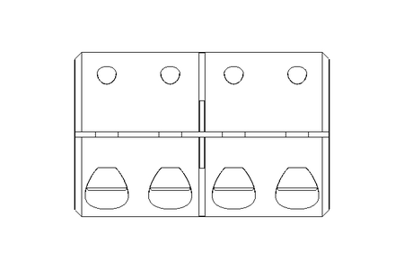 Schalenkupplung geschlitzt