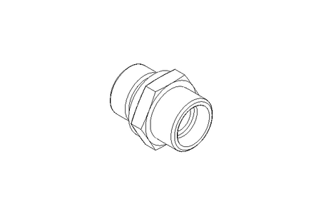 Connecting piece L 15 G1/2" St-Zn