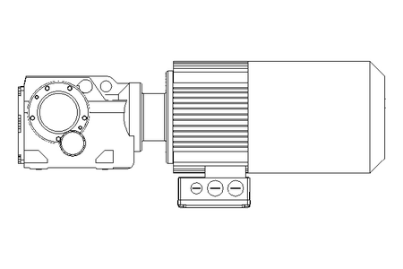 Kegelradgetriebemotor 10 Nm