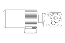 Kegelradgetriebemotor 10 Nm