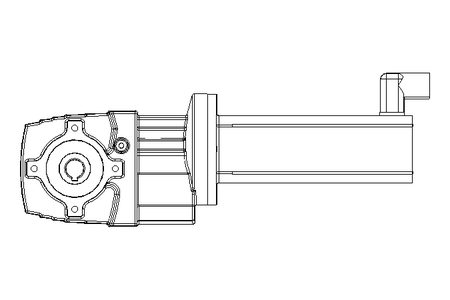 Spiroplangetriebemotor 3,3 Nm
