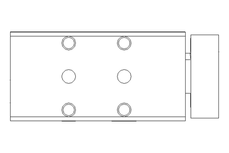 Doppelt wirkender Zylinder D16 Hub25