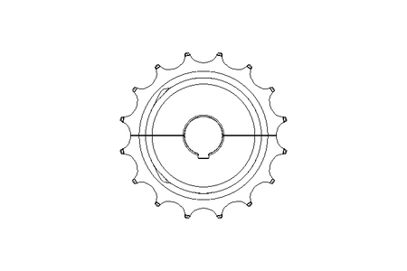 RODA DENTADA PARA CORRENTE