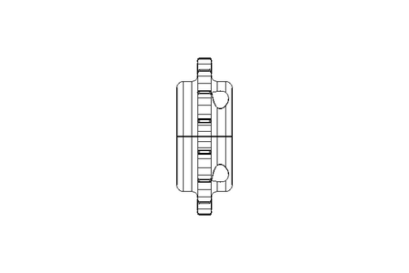 RODA DENTADA PARA CORRENTE z=16 D=40