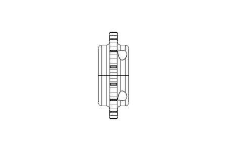 RODA DENTADA PARA CORRENTE z=16 D=40