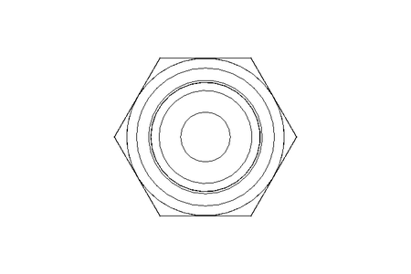 Connecting piece L 10 G1/4" St ISO8434