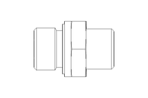 Einschraubstutzen L 10 G3/8" St ISO8434