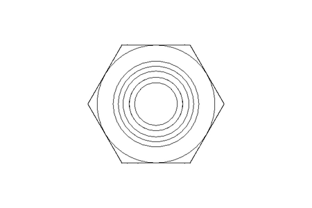 Connecting piece L 10 G3/8" St ISO8434