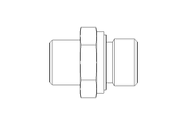 Einschraubstutzen L 10 G3/8" St ISO8434