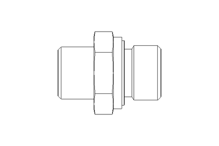 Einschraubstutzen L 10 G3/8" St ISO8434