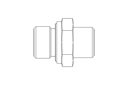 Einschraubstutzen L 10 G3/8" St ISO8434