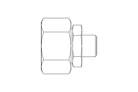 Reducing coupling L 22/10 St ISO8434