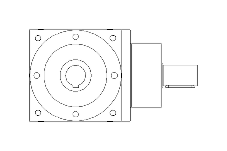Kegelradgetriebe Typ V160 I=1:1