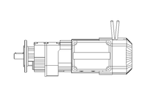 正齿轮变速电机 0,37kW 306 1/min