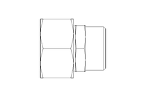 Reduzieranschluss L 28/22 St ISO8434