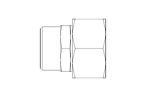 Reduzieranschluss L 28/22 St ISO8434