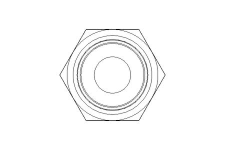 Reducing coupling L 42/28 St ISO8434