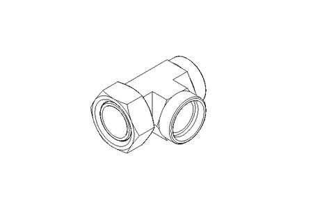 L-connector L 42/42 St ISO8434